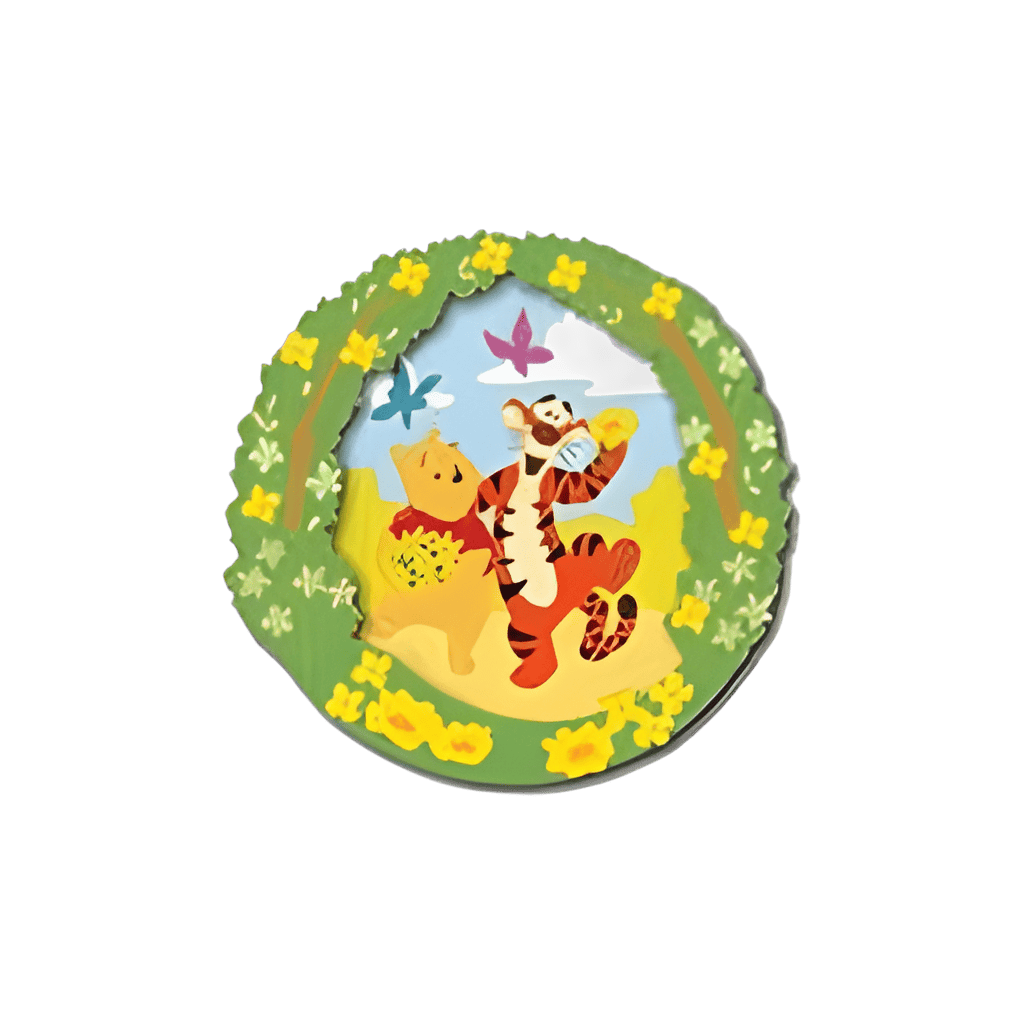 Spring - Pooh Bear and Tigger Disney pin