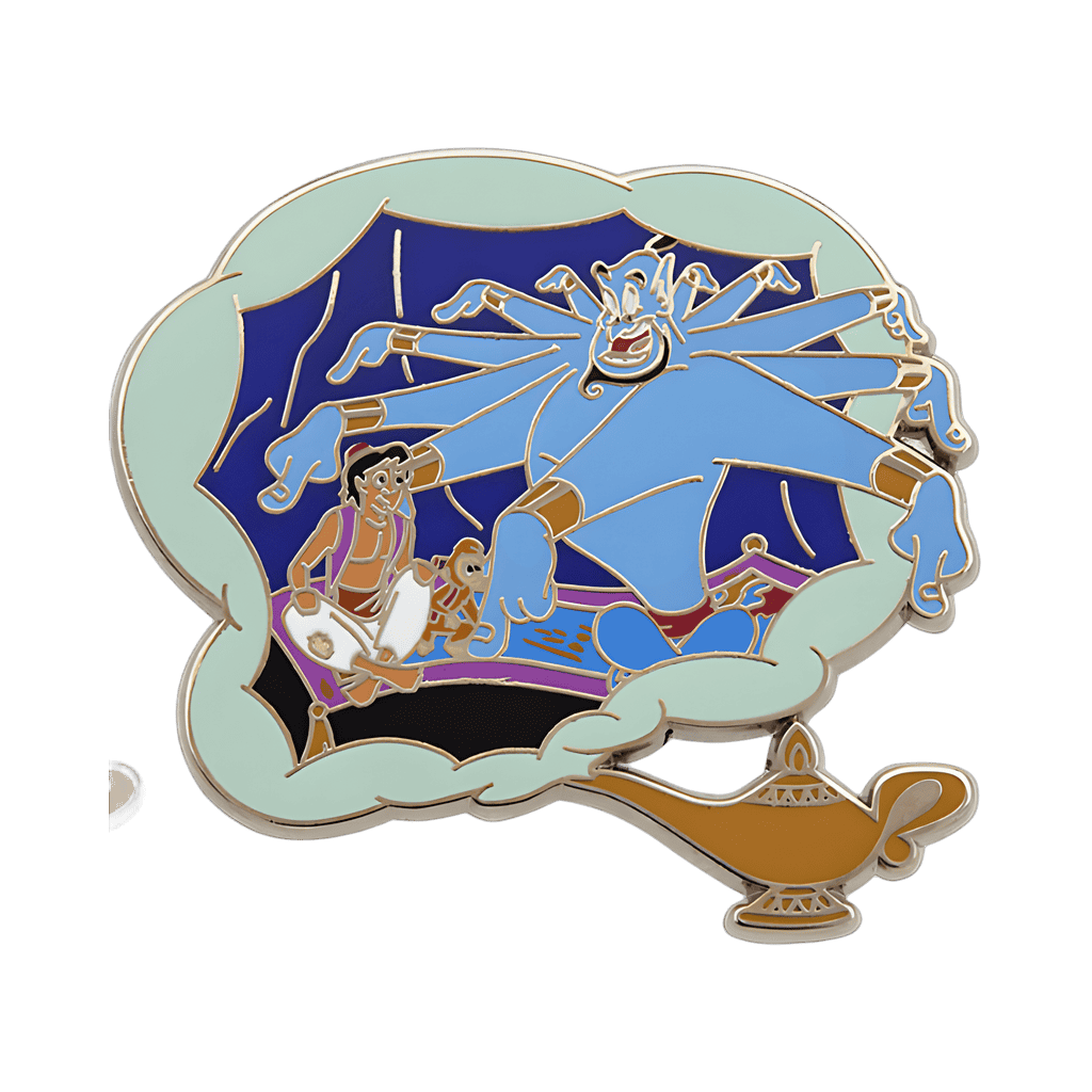 Multiple Arms Genie Disney pin