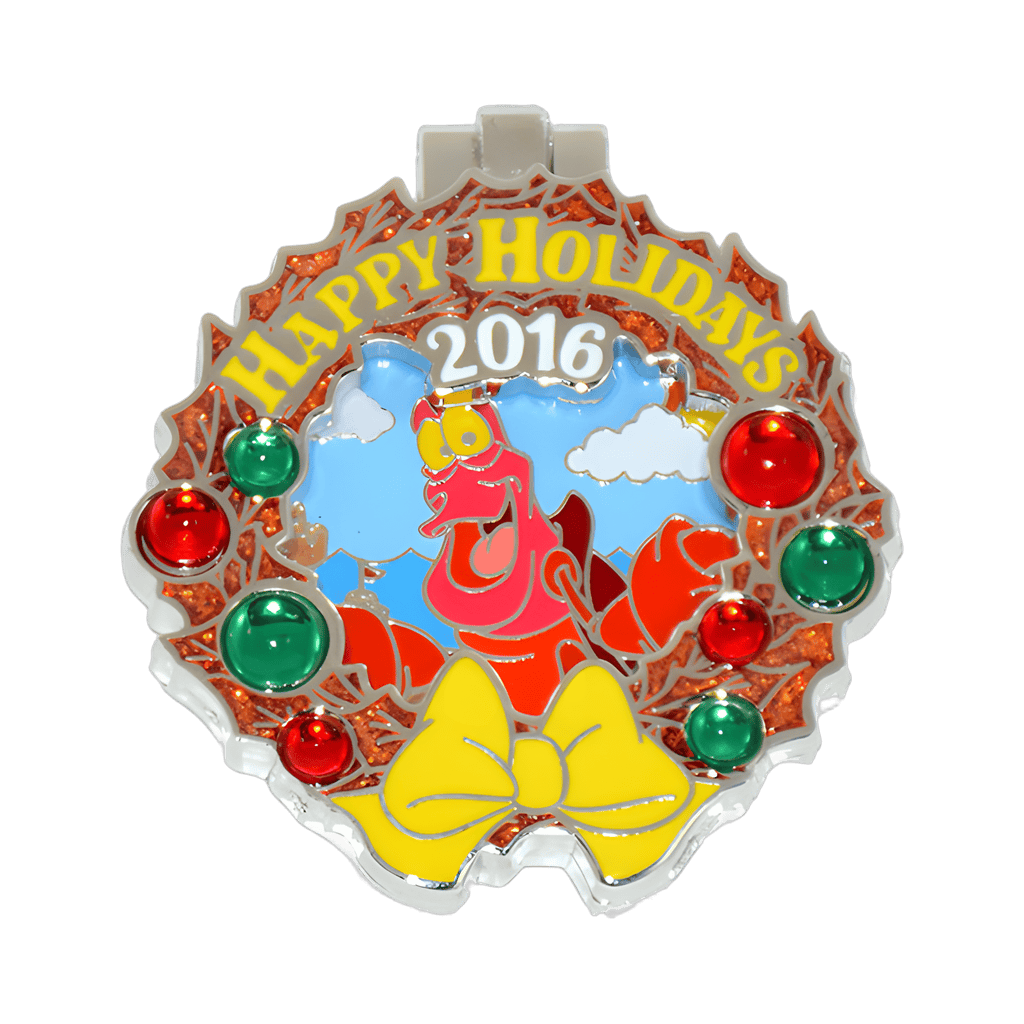 Caribbean Beach Resort - Sebastian Wreath Disney pin