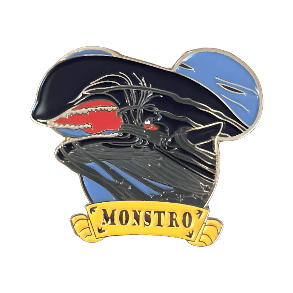 Monstro Disney pin