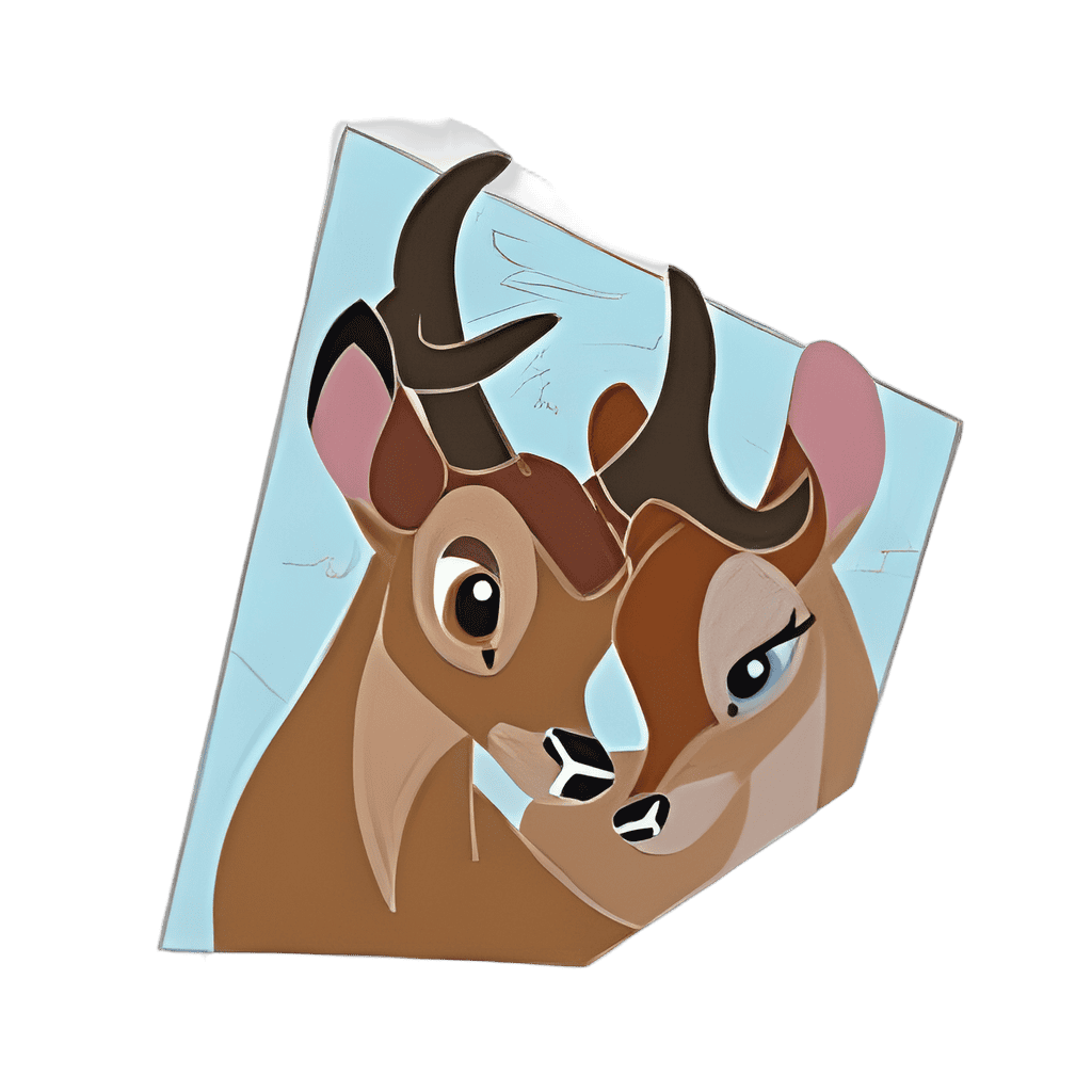 Bambi & Faline Disney pin