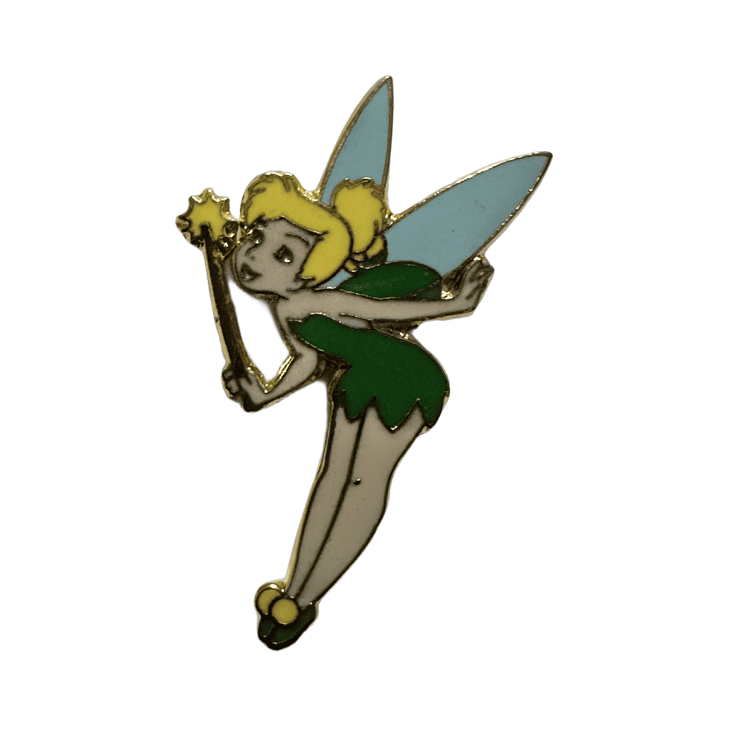 Tinker Bell with a Wand Green Wing Error Disney pin