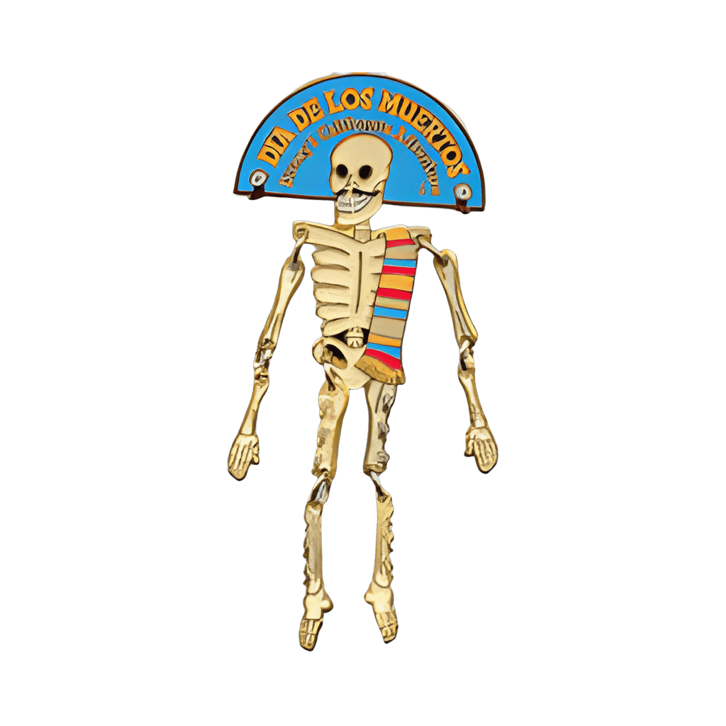 Skeleton Man Dangle Disney pin