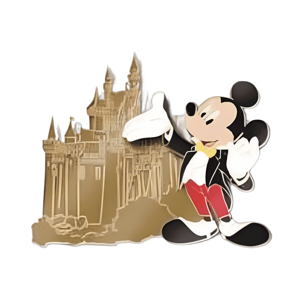 Disneyland Through the Years Castle Collection Boxed Set - Future Mickey Disney pin