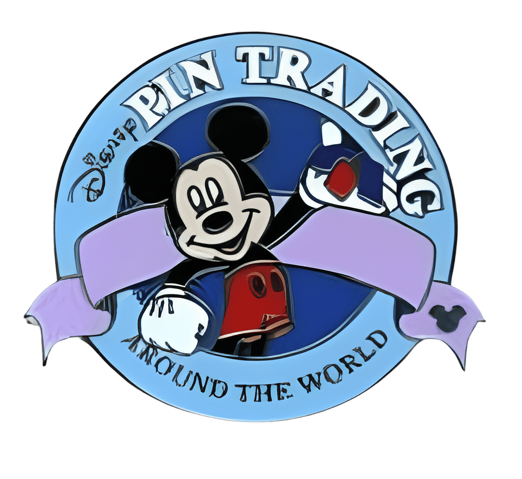Lt Blue Pin Trading Disney pin