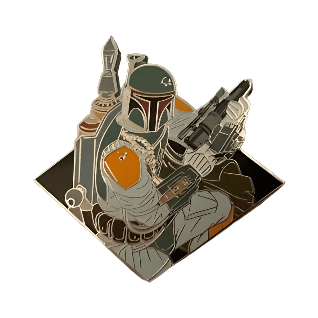 Boba Fett Disney pin
