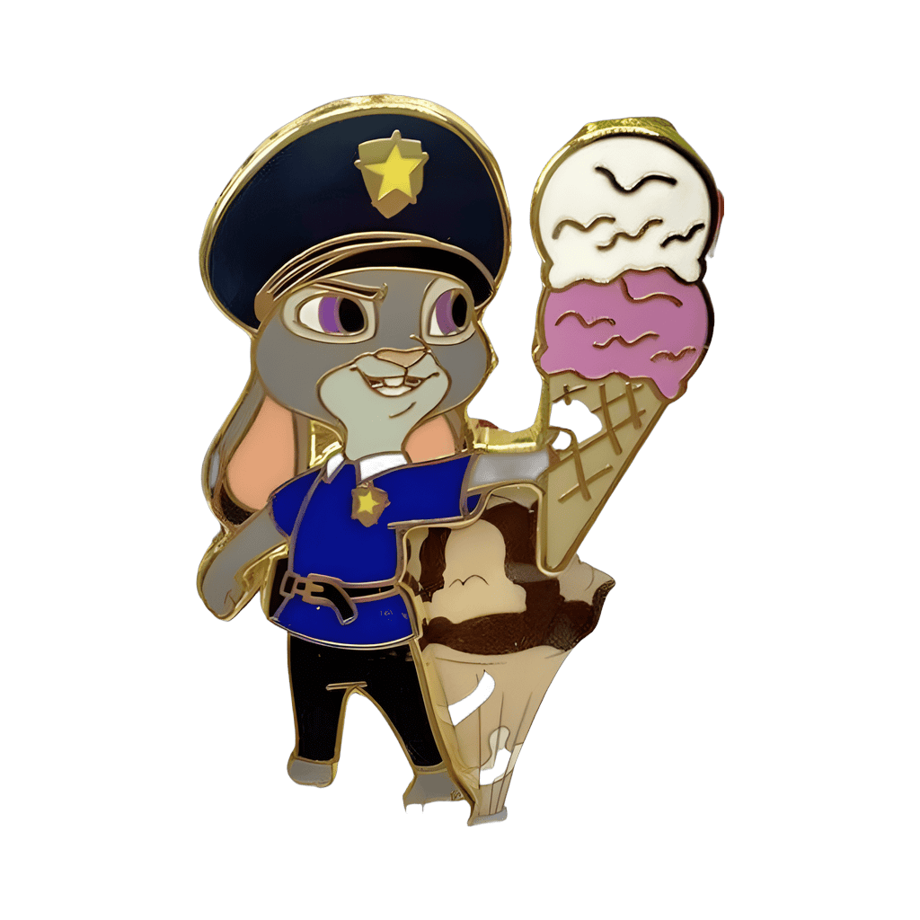 Young Judy Hopps Disney pin