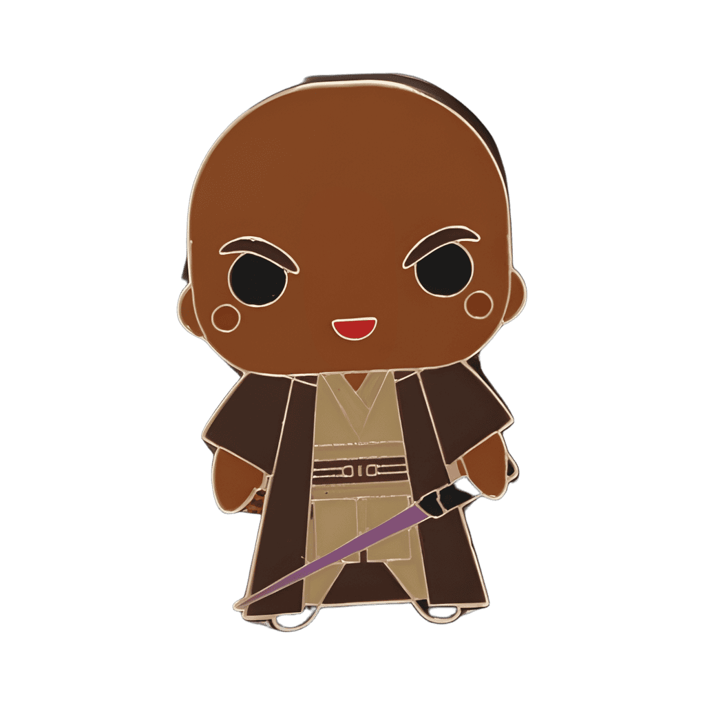 Chibi Mace Windu Disney pin