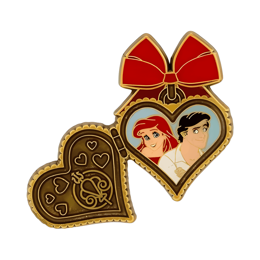 Ariel and Eric Disney pin