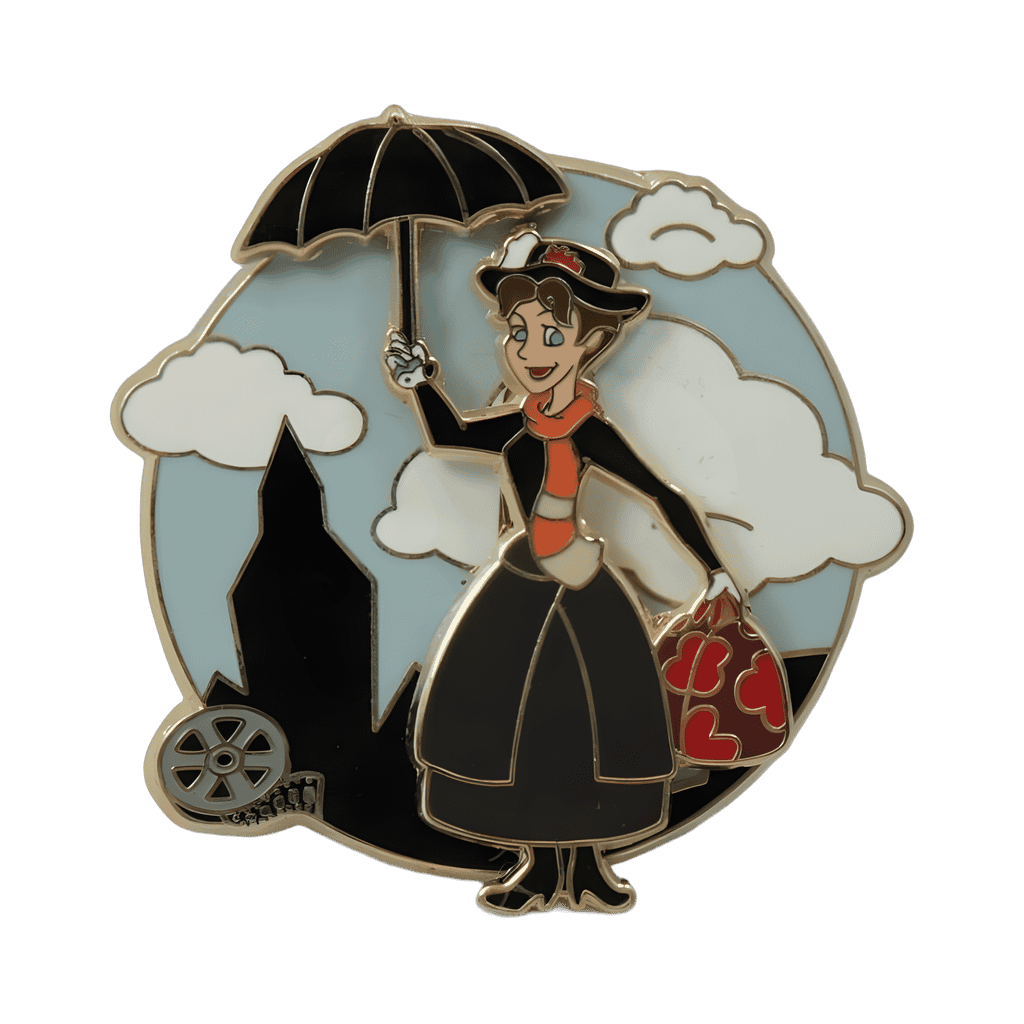 Mary Poppins Flying Disney pin