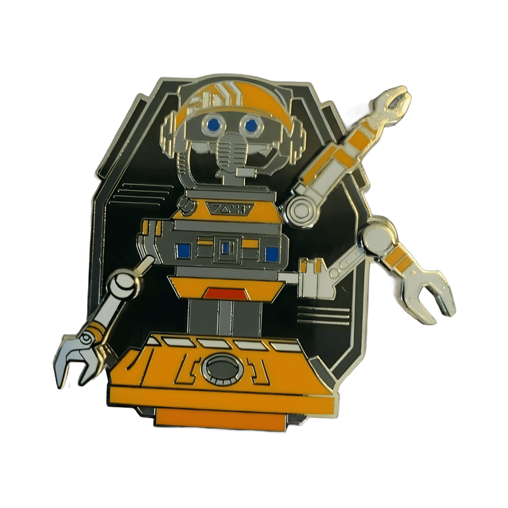 DJ R3X Rex Droid Hinged Disney pin