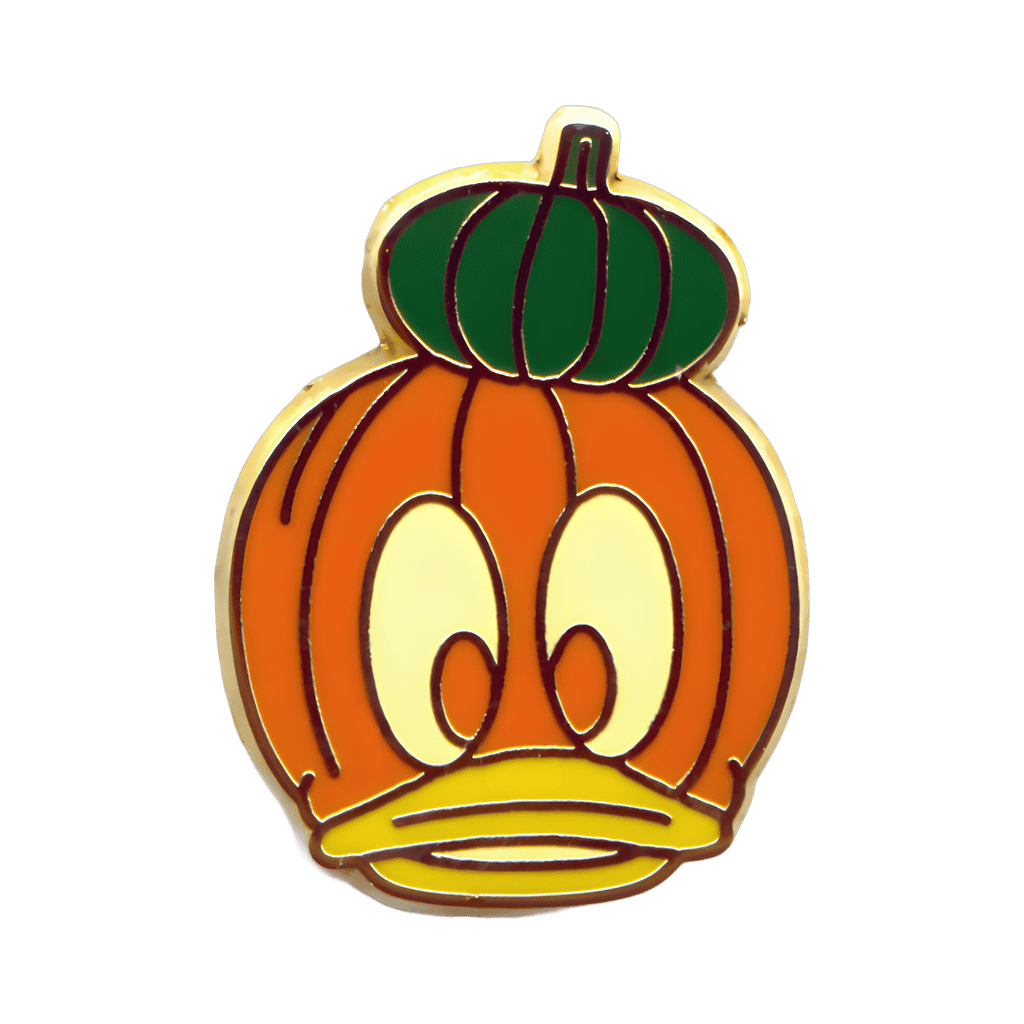 Donald Pumpkin Disney pin