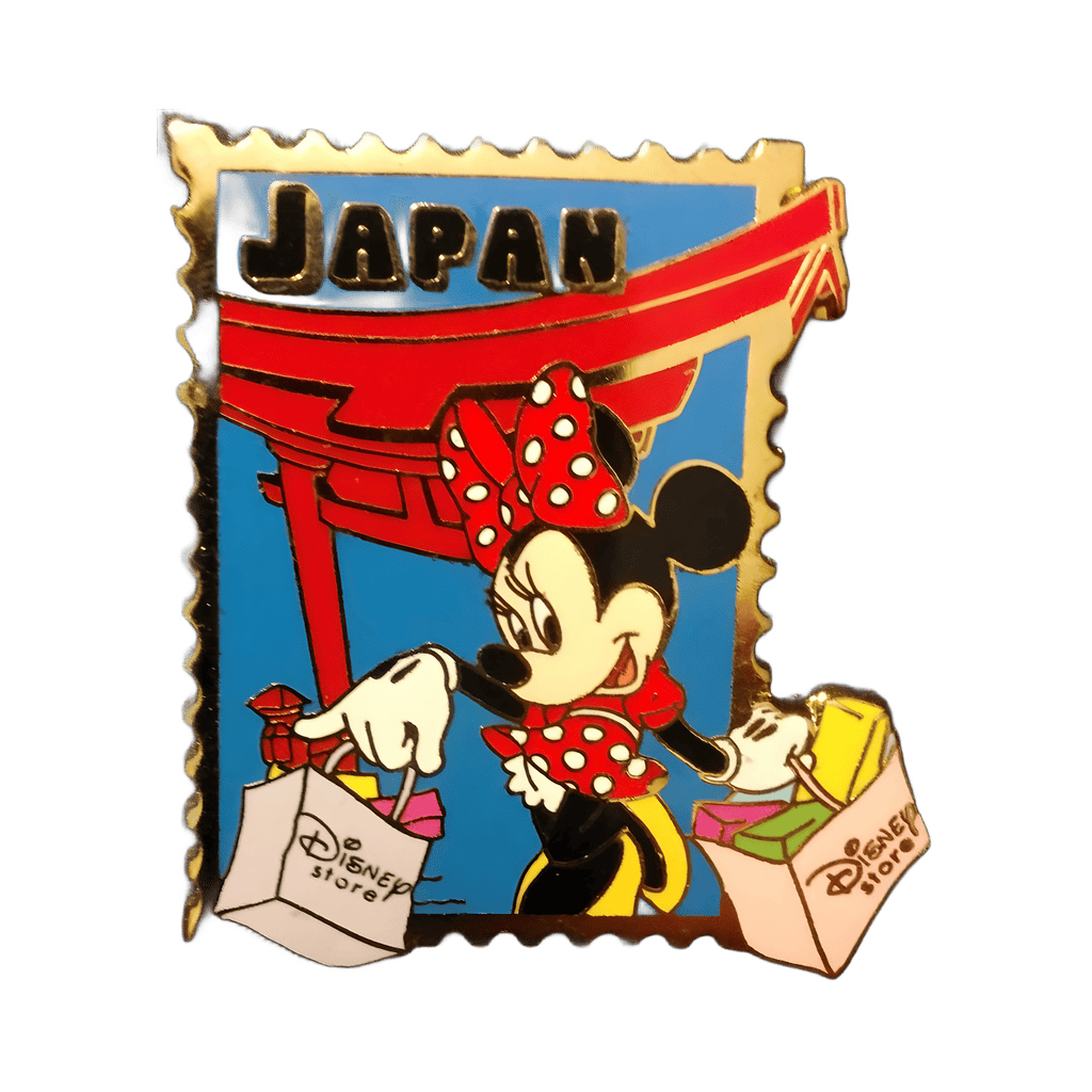 Minnie Mouse Shopping Stamp Disney pin