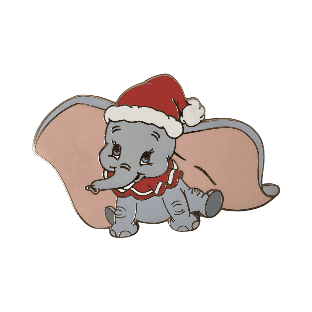 Santa Dumbo Disney pin
