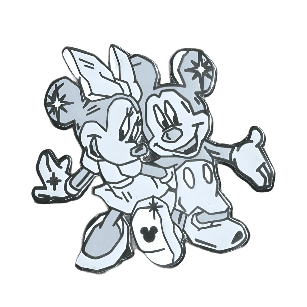 Minnie & Mickey Disney pin