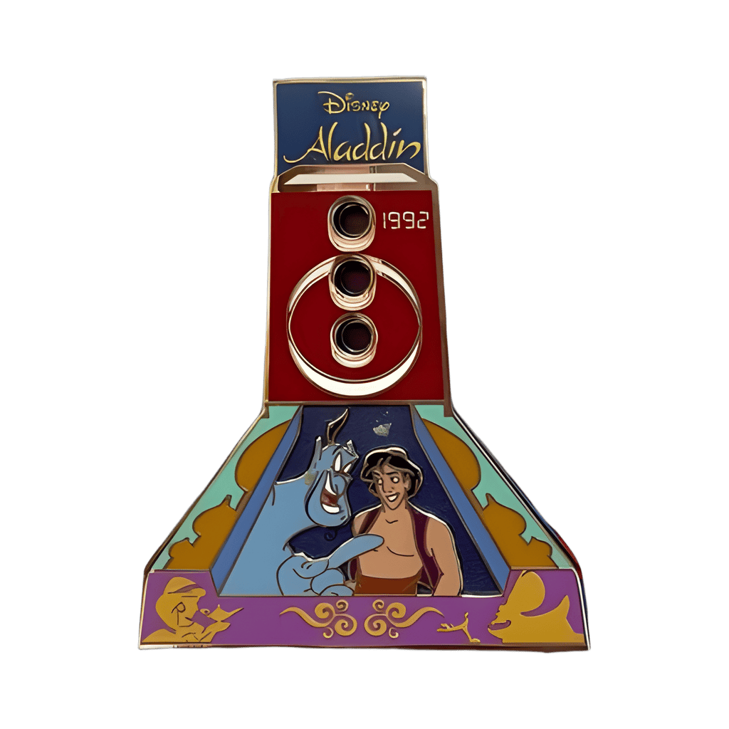 Aladdin and Genie Disney pin