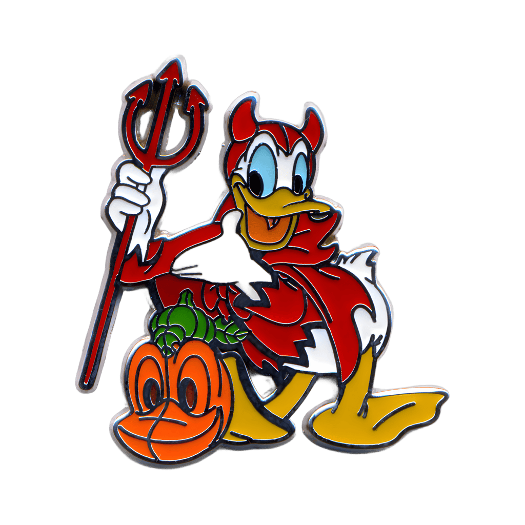 Donald Duck Dressed as a Devil Disney pin