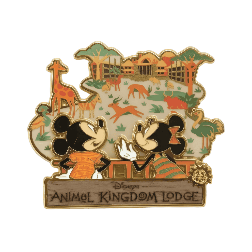 Animal Kingdom Lodge- 25th Anniversary Disney pin