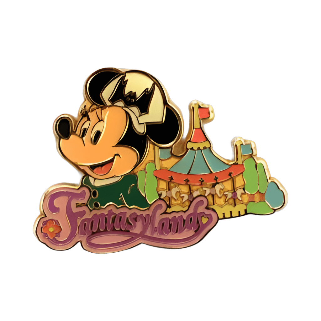 Fantasyland - Minnie Disney pin