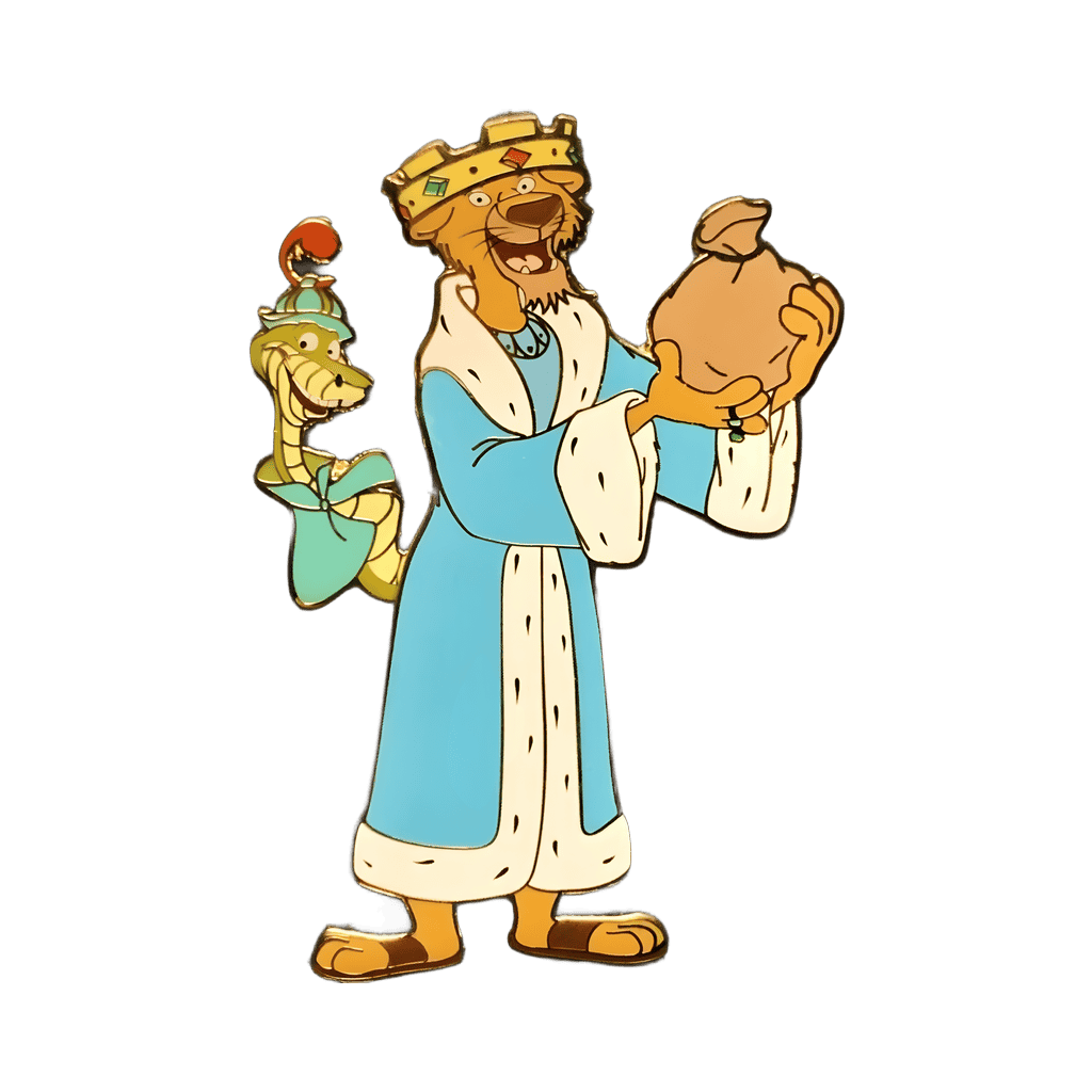 Prince John & Sir Hiss Disney pin