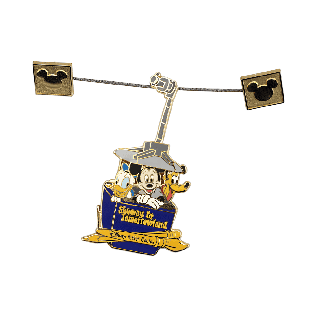 Skyway to Tomorrowland Disney pin