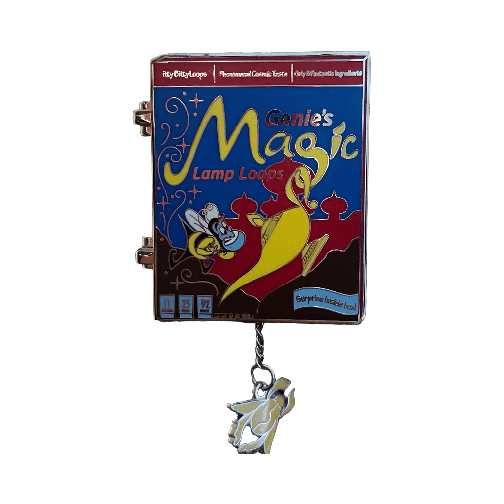 Genie's Magic Lamp Loops Disney pin