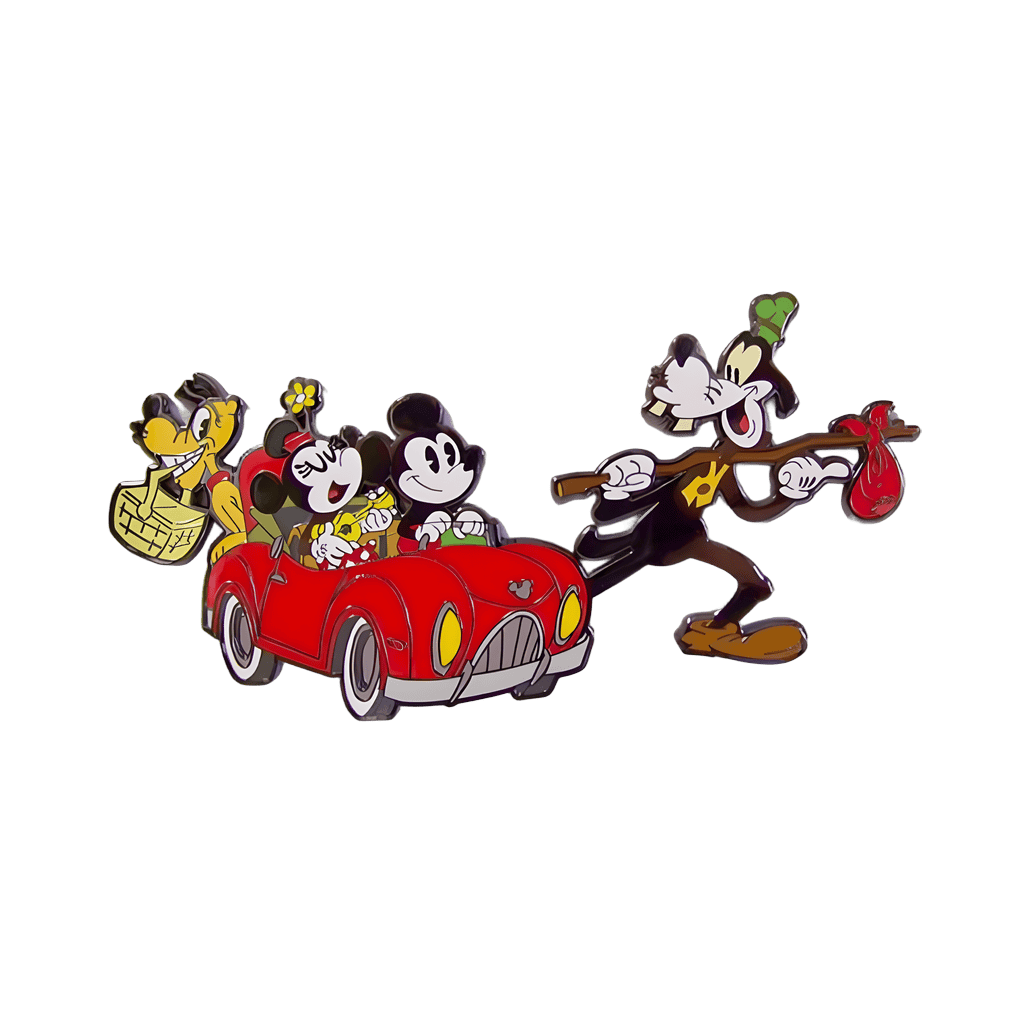 Mickey, Minnie, Pluto and Goofy Disney pin