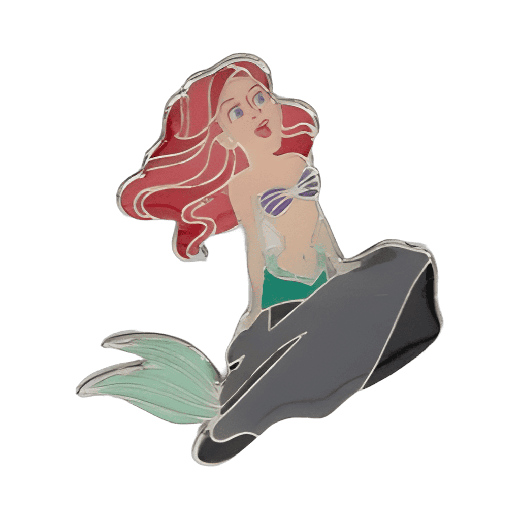 Ariel Singing on Rock Disney pin