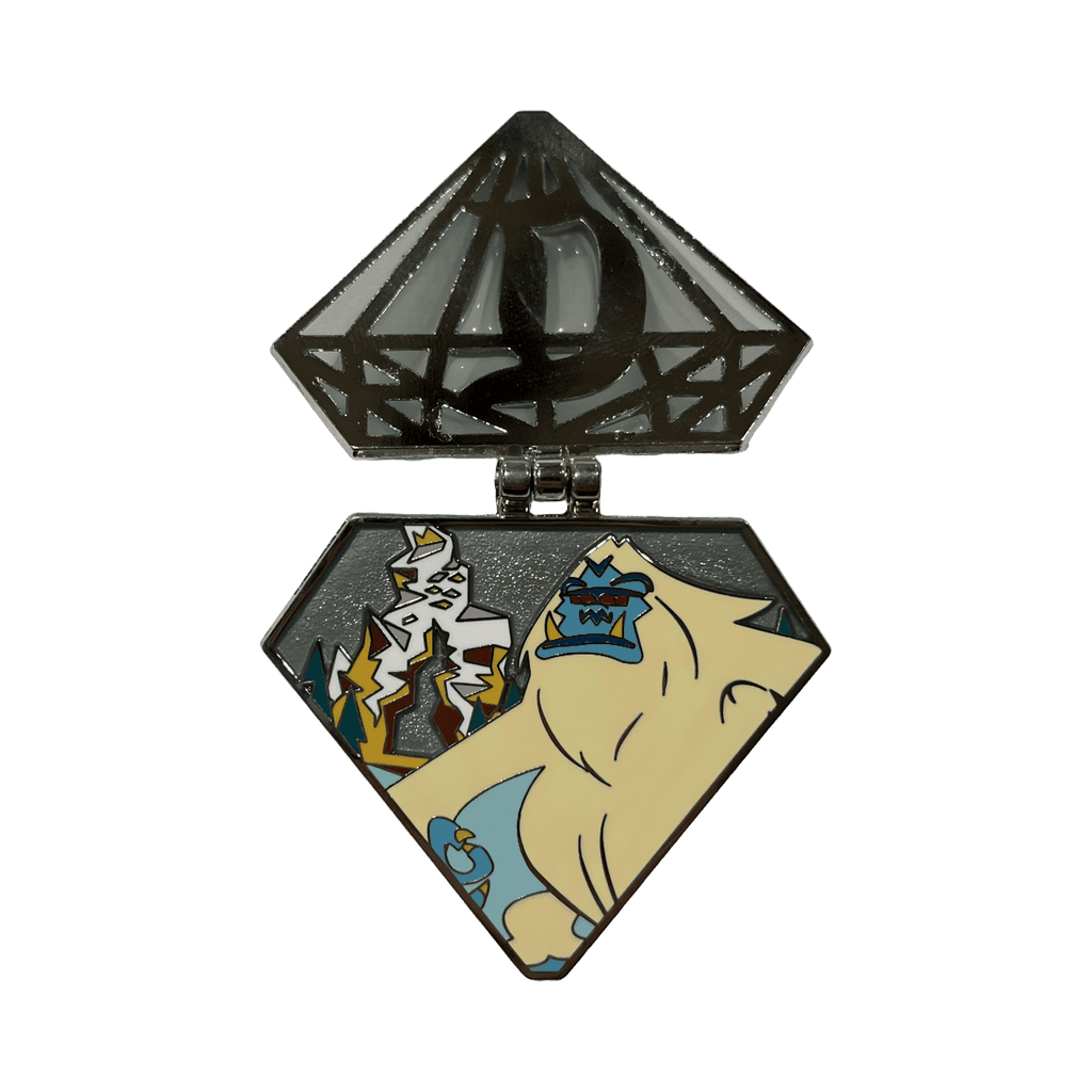 Matterhorn Yeti Hinged Diamond Collection Disney pin