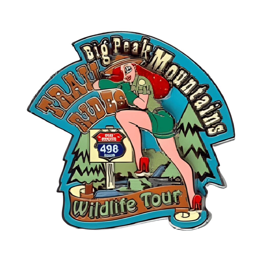 Big Peak Mountains with Jessica Rabbit Disney pin