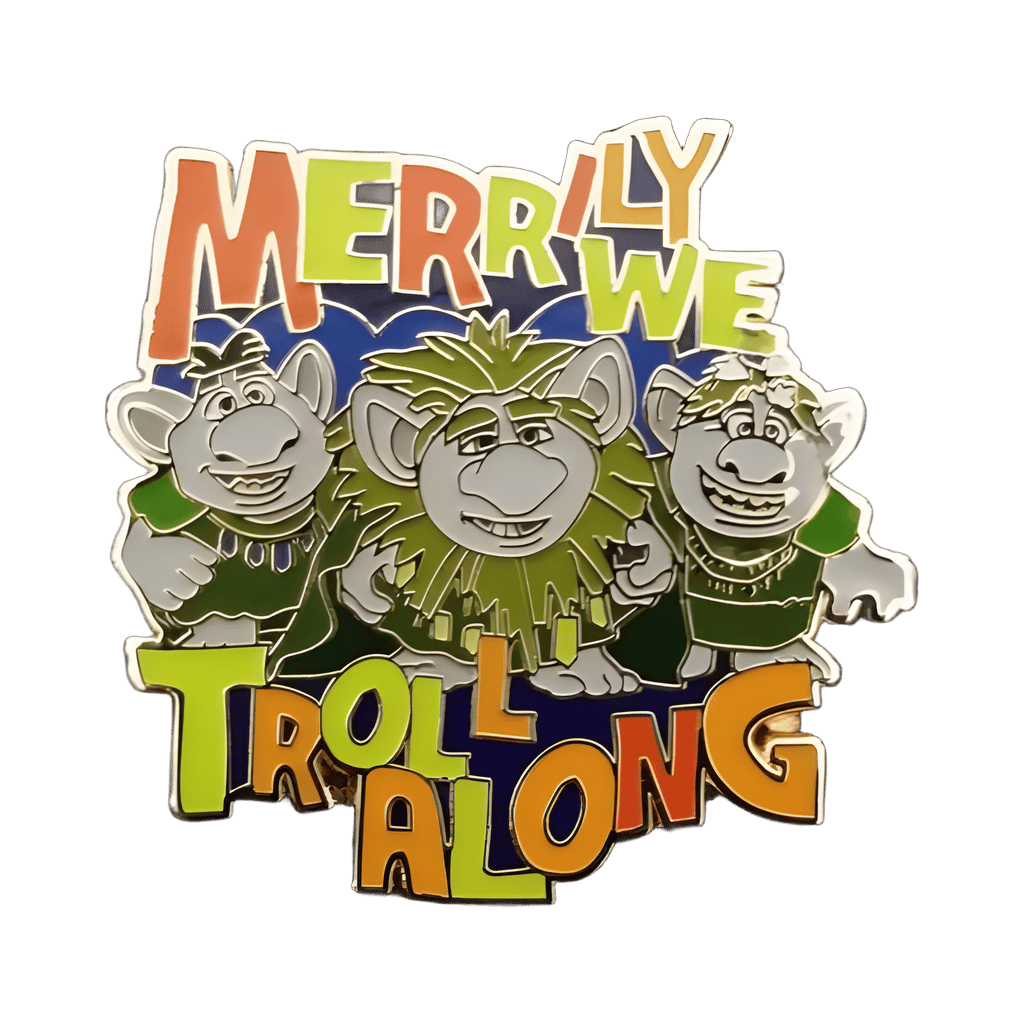 Merrily We Troll Along - Cliff, Grand Pabbie, Bulda Disney pin