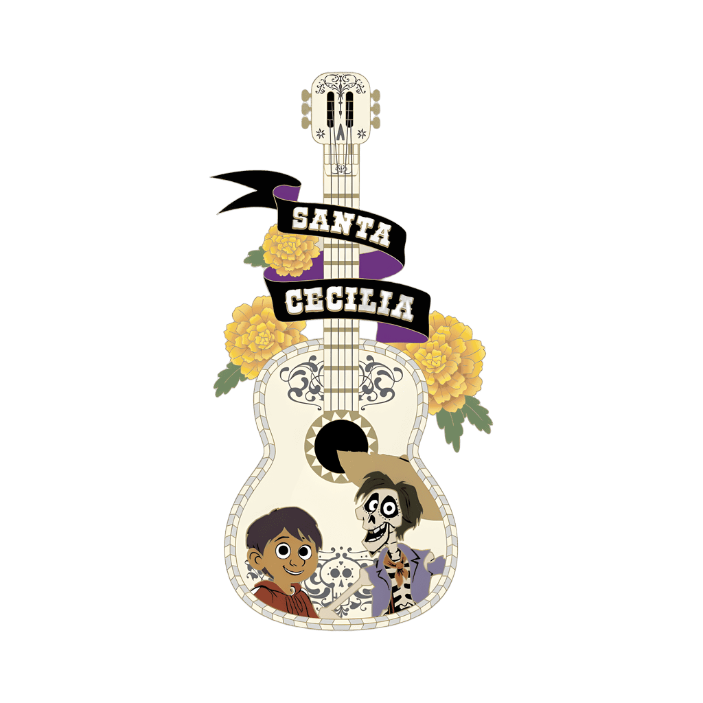 Santa Cecilia Guitar Disney pin