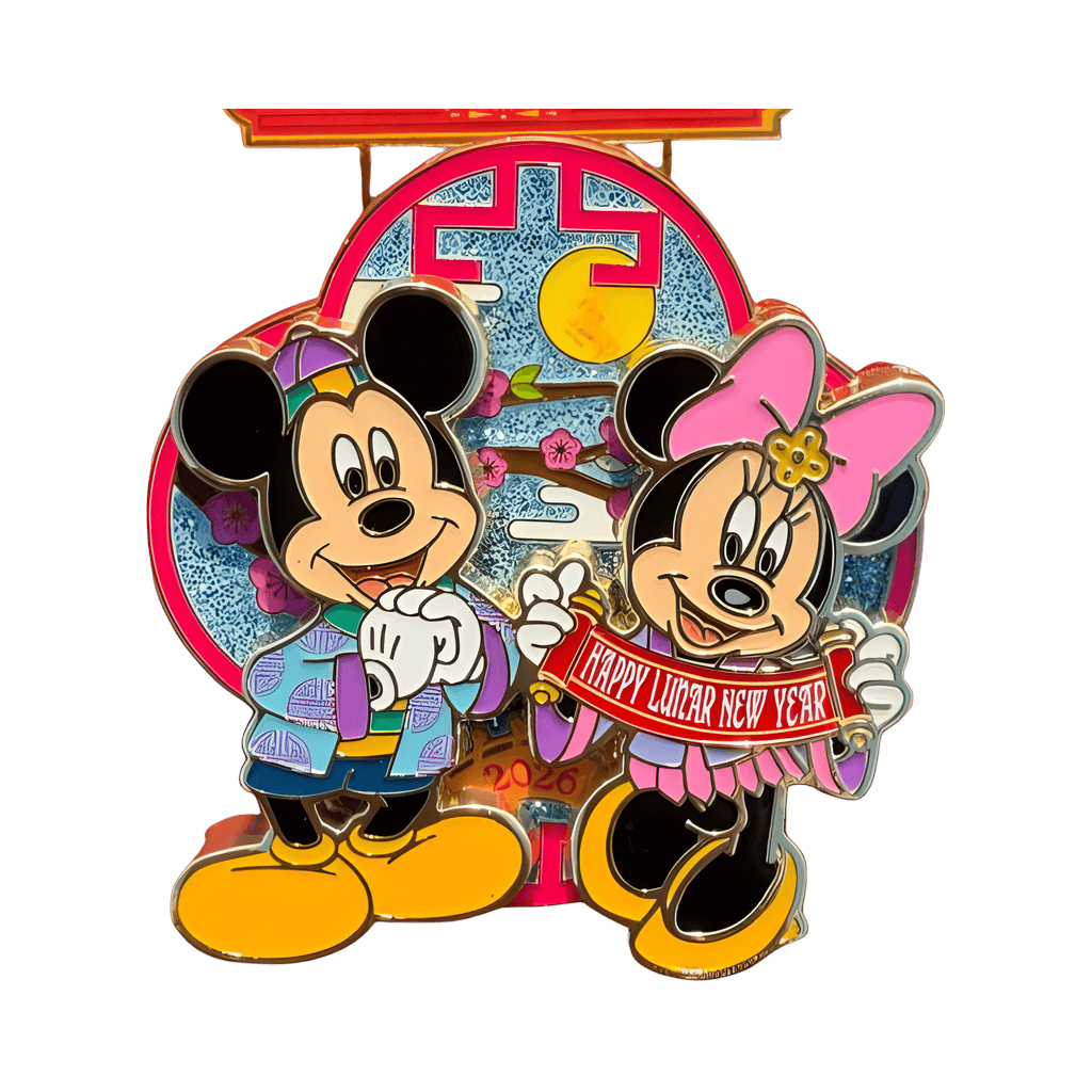 Mickey & Minnie Lunar New Year 2026 Disney pin