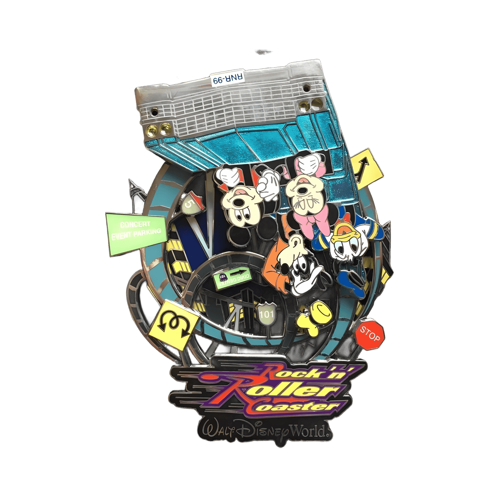 Rock 'n' Roller Coaster Spinner Disney pin