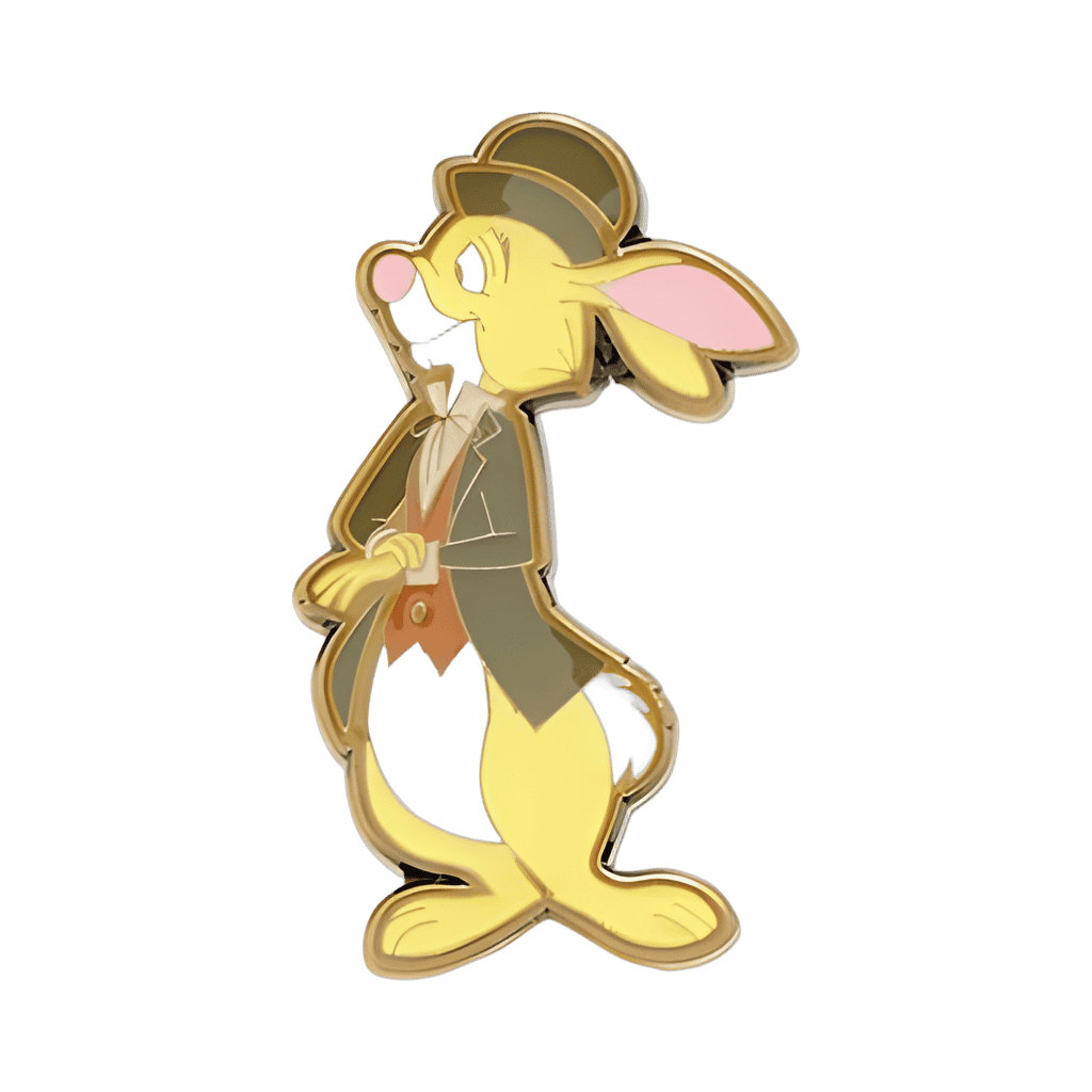 Bowler Hat Rabbit Disney pin