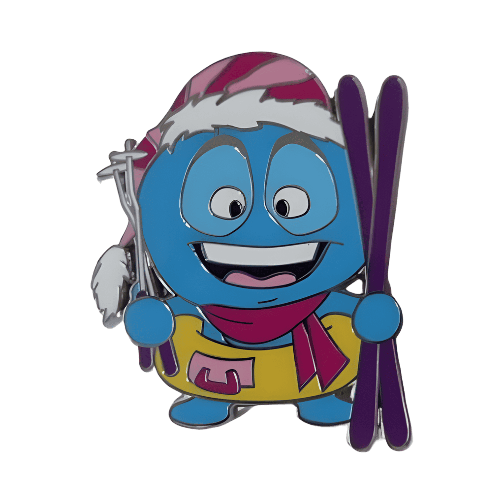 Blizbeachee DeeBee Silver Journey Blizzard Beach Disney pin