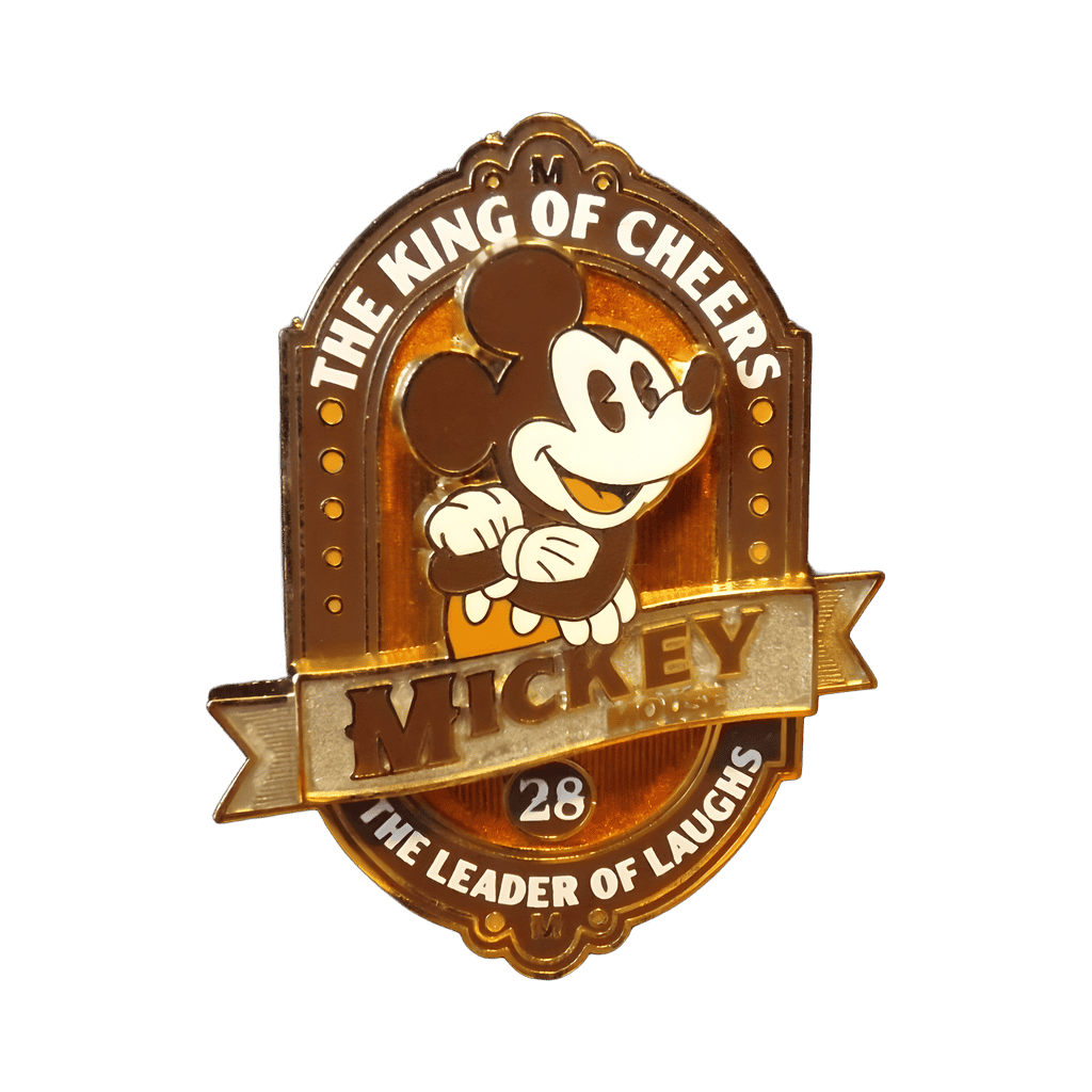 Mickey Mouse - The King of Cheers, The Leader of Laughs Disney pin