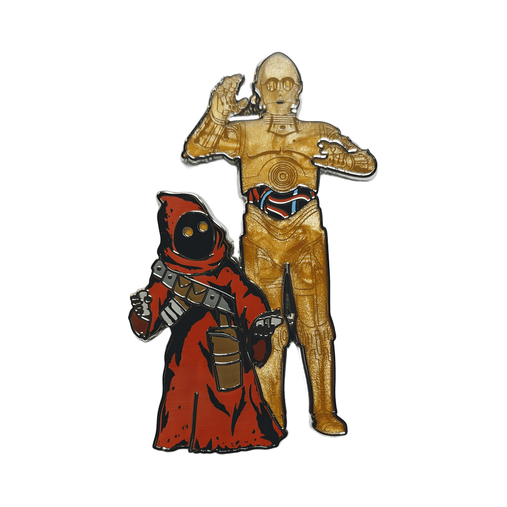 Jawa and C-3PO Disney pin