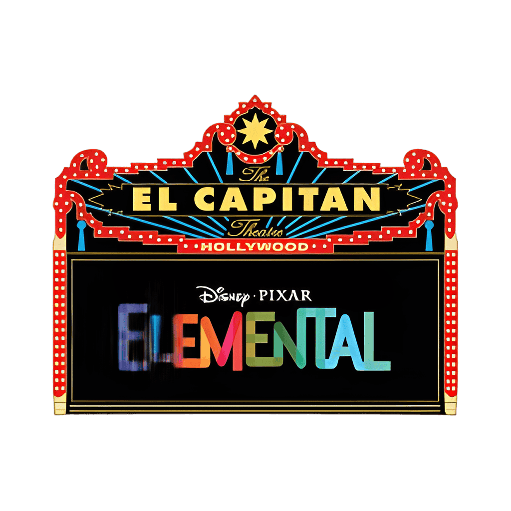 Elemental Disney pin