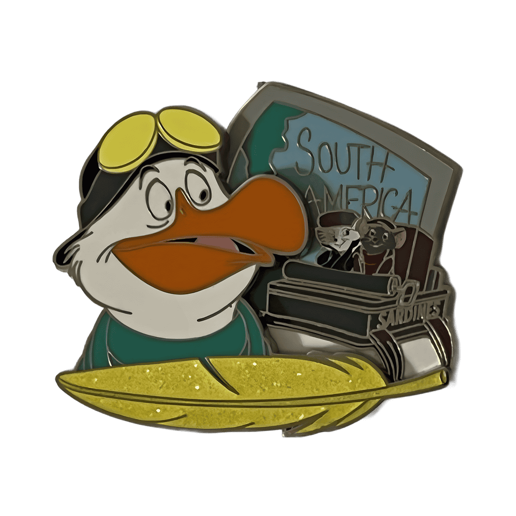 The Rescuers Down Under 30th Anniversary - Wilbur with Bernard and Bianca Disney pin