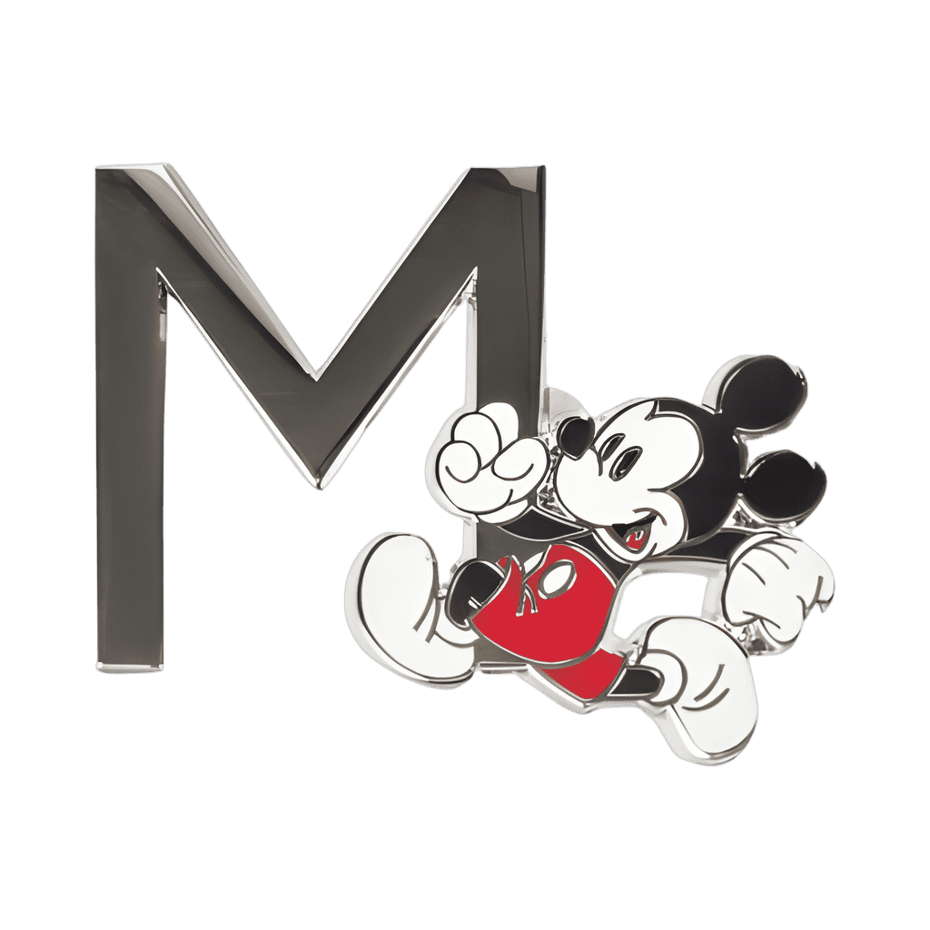 Mickey Mouse ‘M’ Letter Pin Disney pin
