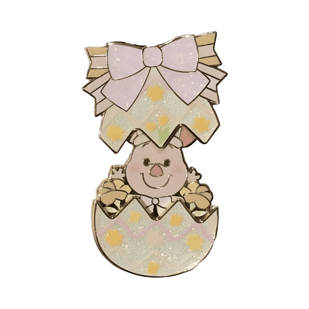 Piglet Easter Egg Slider Disney pin