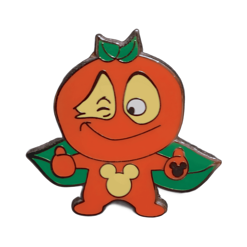 Orangee Disney pin
