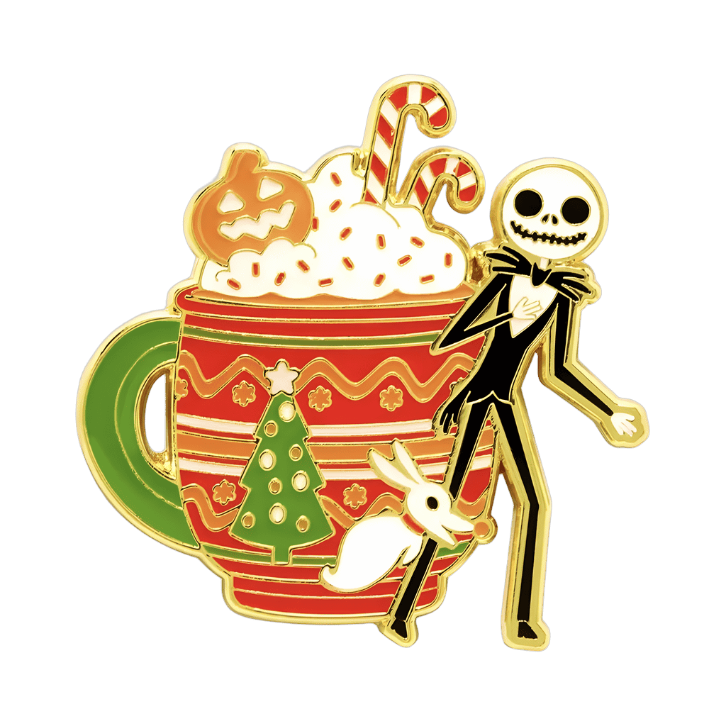 Jack & Zero Mocha Disney pin