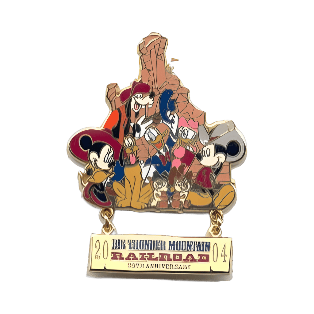 Big Thunder Mountain Railroad 25th Anniversary - The Fab 6 Disney pin