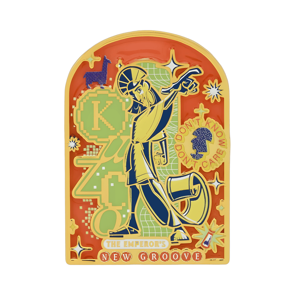 Kuzco Stained Glass Disney pin