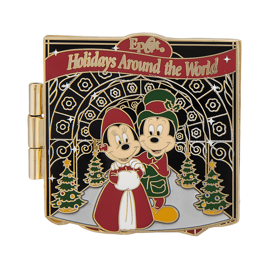 Lights of Winter — Minnie, Mickey & Pluto Disney pin
