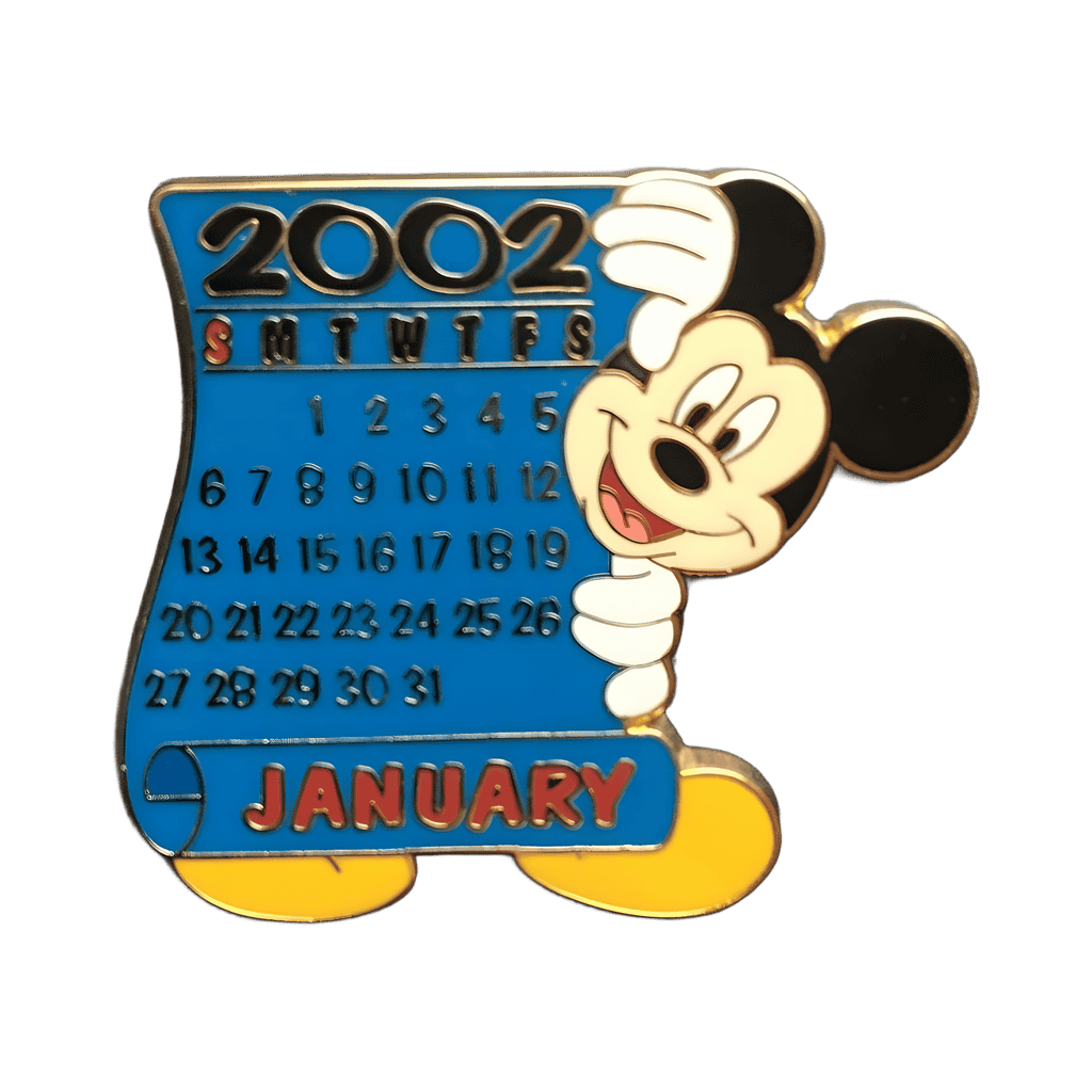 January - Mickey Disney pin