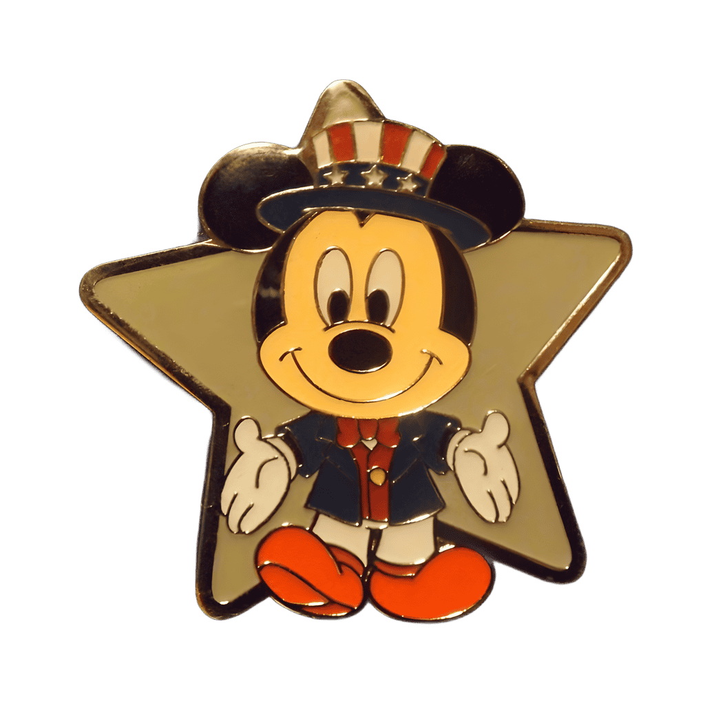 Abu's Bazaar Prizes - Americana Stars — Mickey Mouse Disney pin