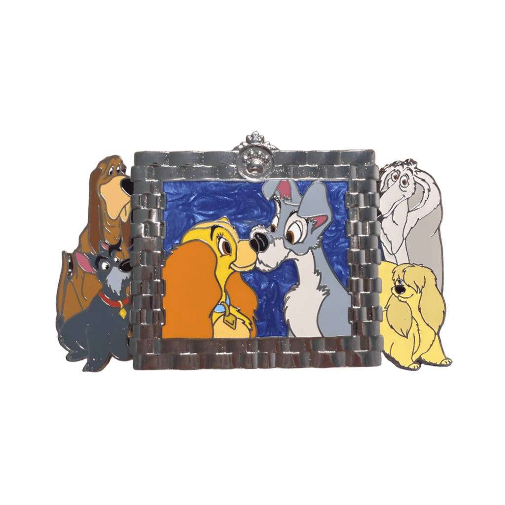 Lady & The Tramp Disney pin